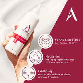 Alpha Revitalizing Body Lotion 12% Glycolic AHA back view