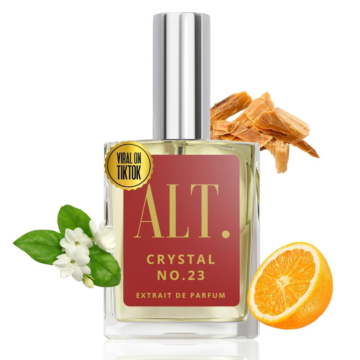 ALT. FRAGRANCES Crystal No. 23 unisex extrait de parfum 60ml front view