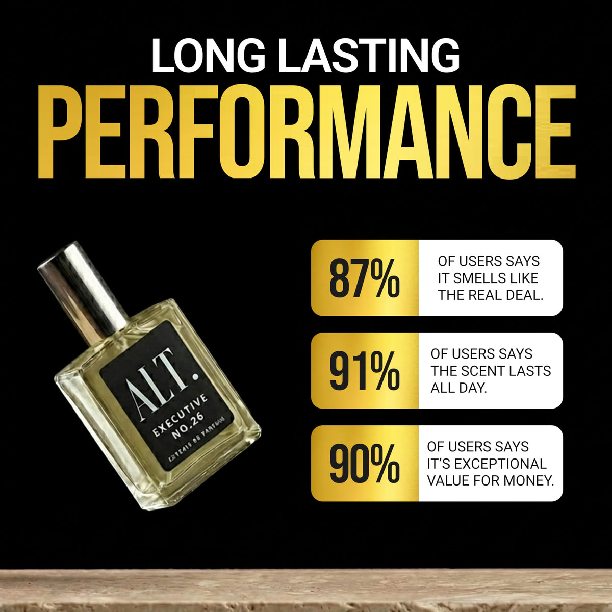 ALT. FRAGRANCES Executive No. 26 close-up of cap