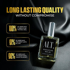 ALT. FRAGRANCES Executive No. 26 Extrait de Parfum on display