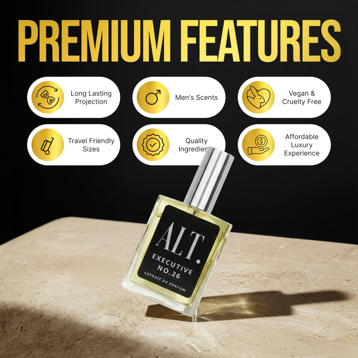 ALT. FRAGRANCES Executive No. 26 in lifestyle setting
