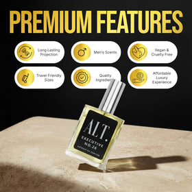 ALT. FRAGRANCES Executive No. 26 in lifestyle setting