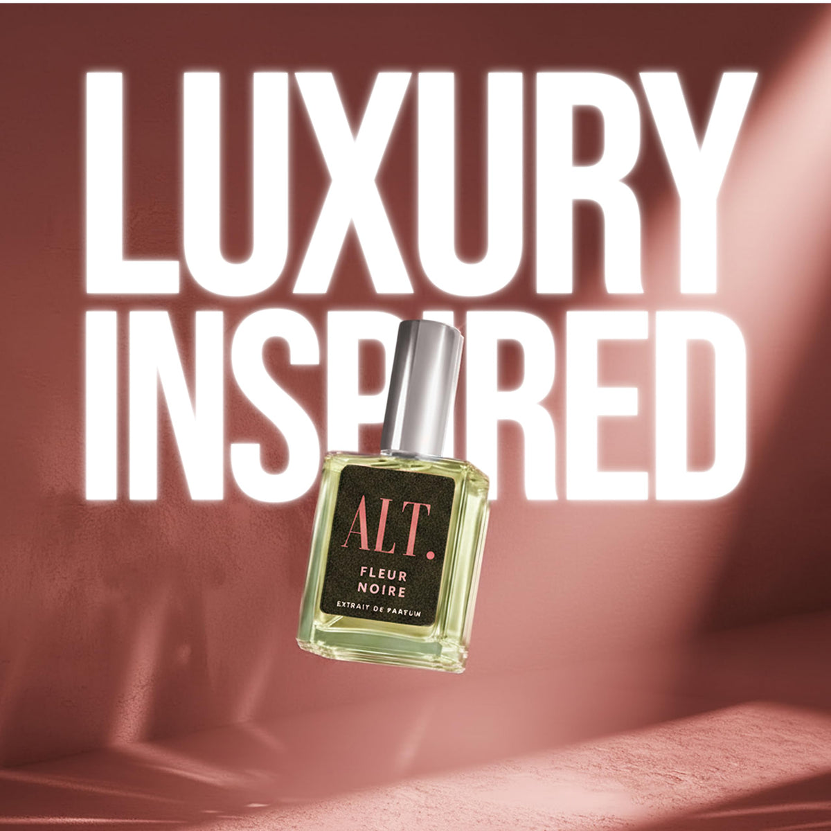 ALT. FRAGRANCES Fleur Noire 60ml perfume bottle back view