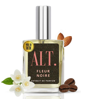 ALT. FRAGRANCES Fleur Noire 60ml perfume bottle front view