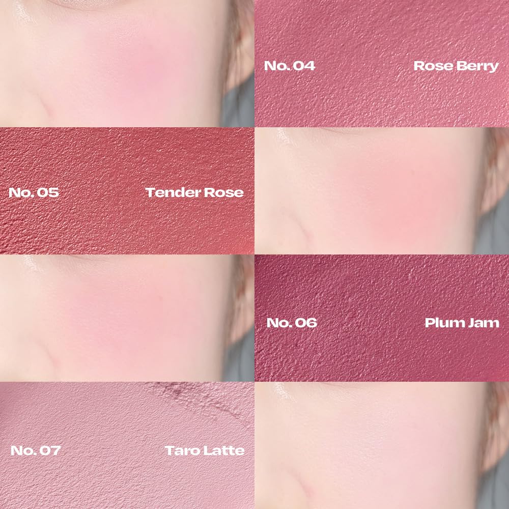 alternativestereo Balmy Cream Cheek Blush No.5 Tender Rose texture close-up