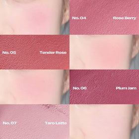 alternativestereo Balmy Cream Cheek Blush No.5 Tender Rose texture close-up