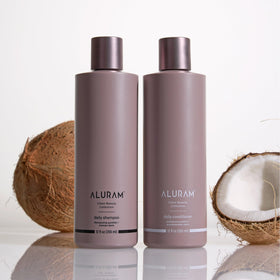 ALURAM Coconut Water Daily Shampoo with coconut and pomegranate