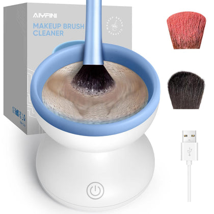 Alyfini Electric Makeup Brush Cleaner Machine front view