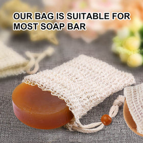 AMAHOMESA soap saver bag with soap inside