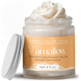 Amallow Beef Tallow Whipped Moisturiser 4 FL. oz. front view