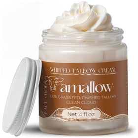 Amallow Beef Tallow Whipped Moisturiser 4 FL. oz. front view
