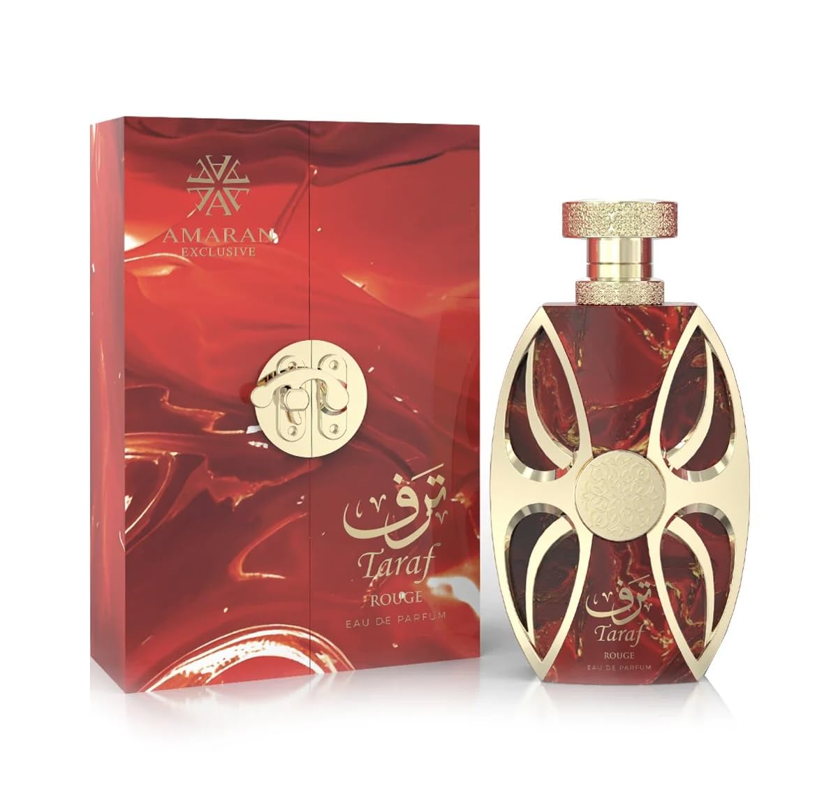 AMARAN PARFUMS Taraf Rouge Eau de Parfum lifestyle scene