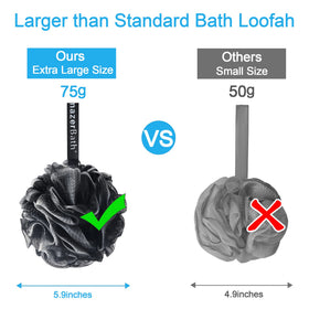 AmazerBath Loofah Sponge Set packaging