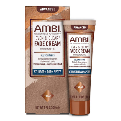Ambi Even & Clear Advanced Fade Cream 1 Fl Oz front view