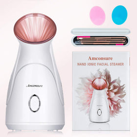 Amconsure Facial Steamer with included face scrubbers
