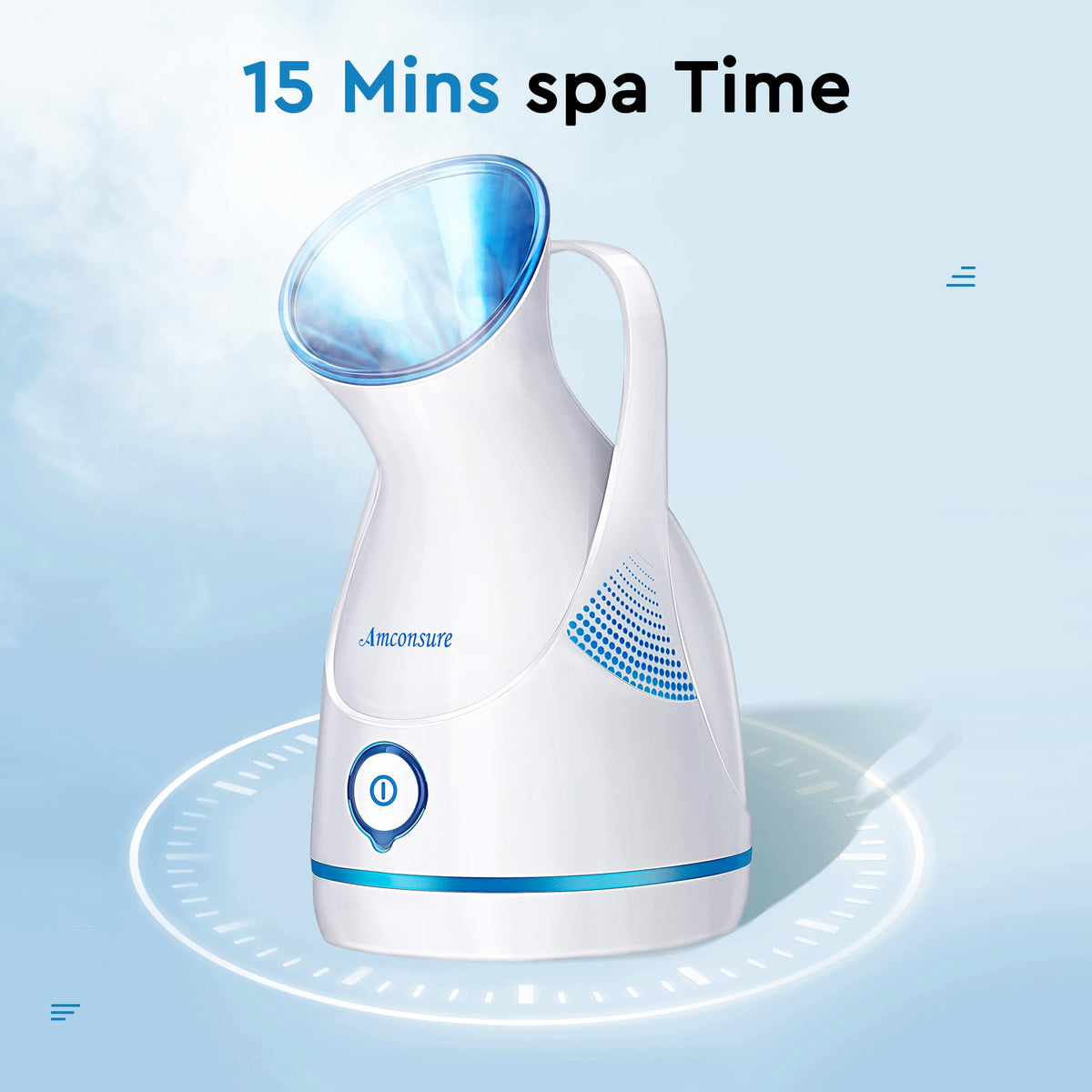 Amconsure Facial Steamer with water tank open