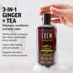 AMERICAN CREW 3-in-1 Shampoo & Body Wash side view