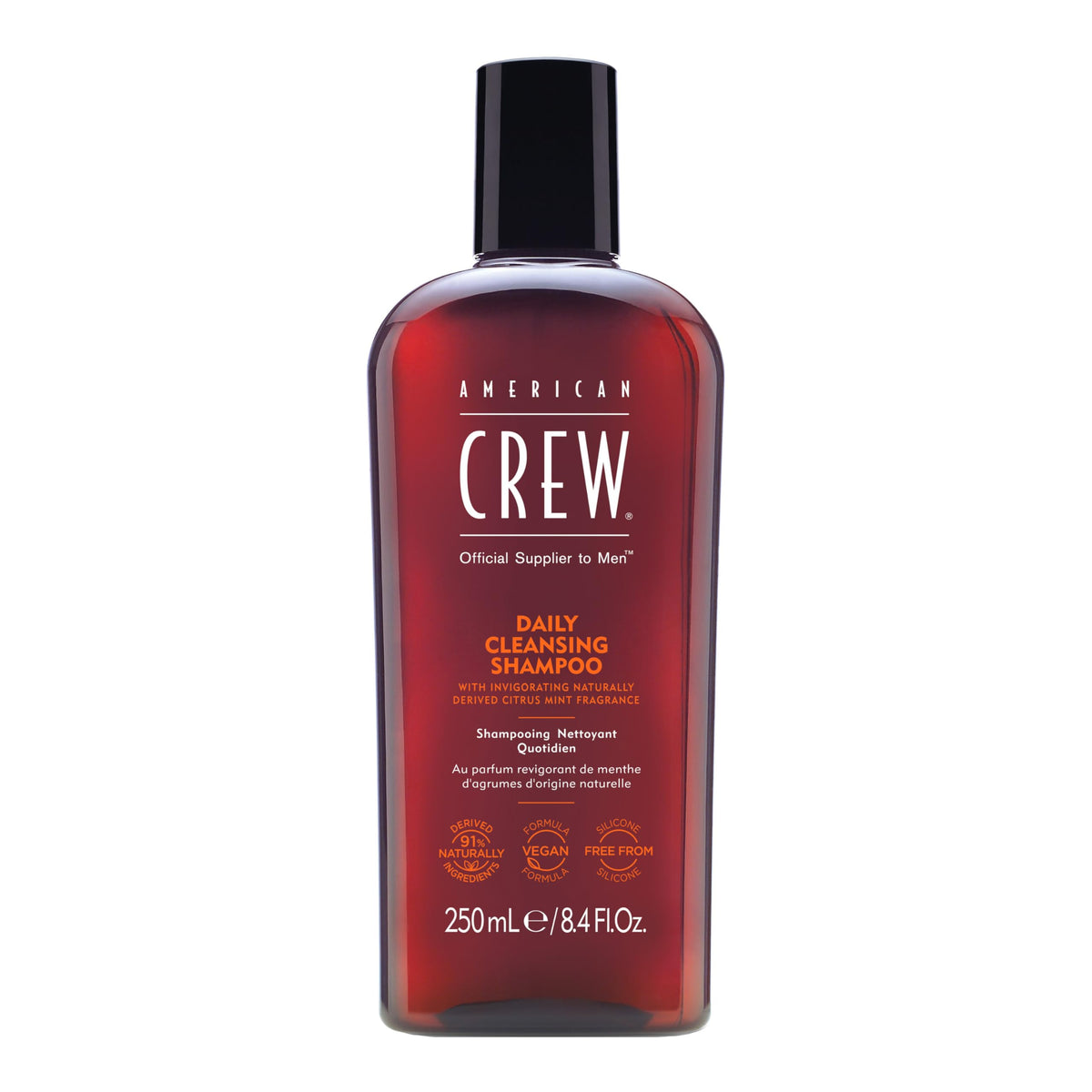 AMERICAN CREW Daily Cleansing Shampoo Citrus Mint 8.45 fl oz front view