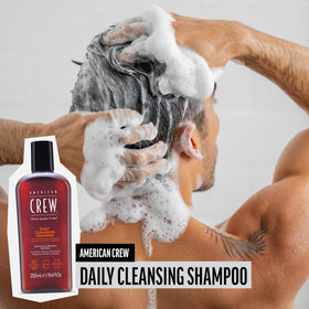 AMERICAN CREW Daily Cleansing Shampoo Citrus Mint 8.45 fl oz side view