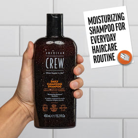 AMERICAN CREW Daily Cleansing Shampoo Citrus Mint with cap open