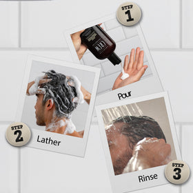 AMERICAN CREW Daily Moisturizing Conditioner application on hair