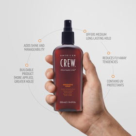 AMERICAN CREW Grooming Spray in lifestyle setting