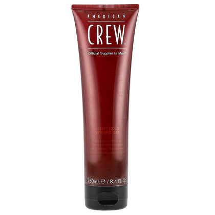 AMERICAN CREW Light Hold Gel 8.4 Ounce front view