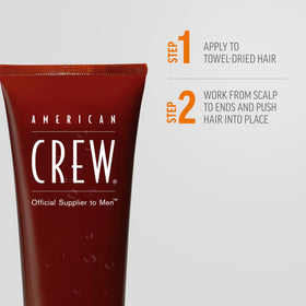 AMERICAN CREW Men's Styling Gel in a grooming setup