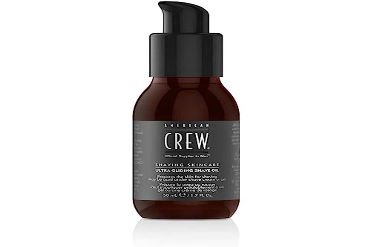 AMERICAN CREW Ultra Gliding Shave Oil 1.7 Fl Oz front view