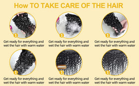 Amicalite Burmese Curly Hair Extensions in natural light