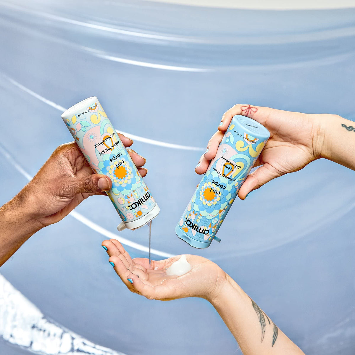 Amika Curl Corps Defining Cream lifestyle scene