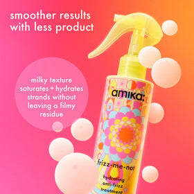 Amika Frizz-Me-Not Hydrating Anti-Frizz 200ml close-up of texture