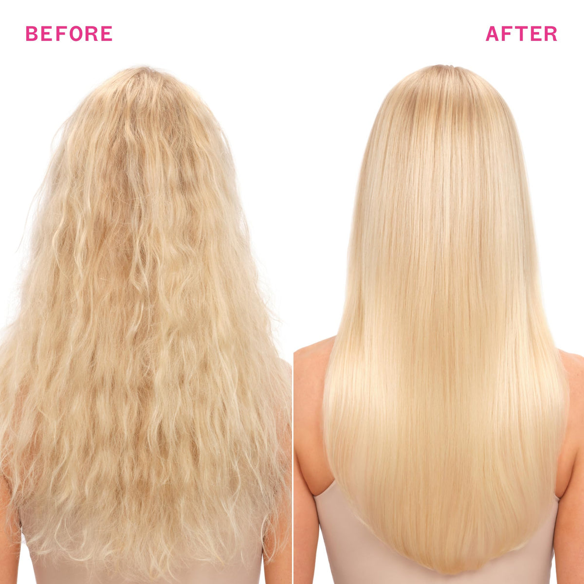 Amika Frizz-Me-Not Hydrating Anti-Frizz 60ml in use on hair