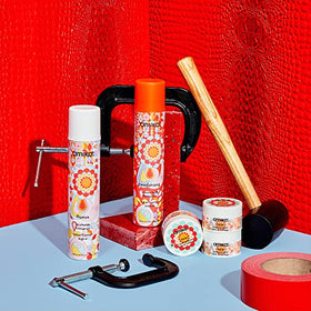 Amika Headstrong Hairspray packaging details