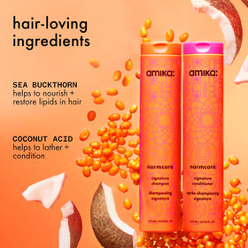 Amika Normcore Signature Conditioner 1000ml side view