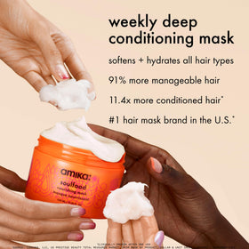 Amika Soulfood Nourishing Mask 500ml side view