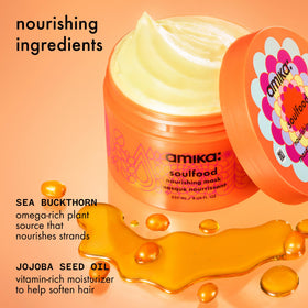 Amika Soulfood Nourishing Mask 500ml texture close-up
