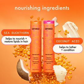 Amika Soulfood Nourishing Mask texture on hand