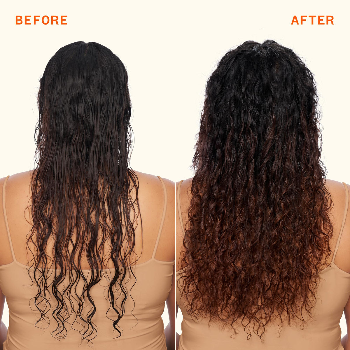 Amika Superfruit Star Hair Oil 20ml application on hair