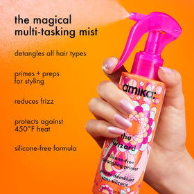 Amika The Wizard Silicone-Free Detangling Primer 150ml back view