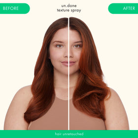 Amika un.done Volume and Matte Texture Spray 2.5oz lifestyle scene