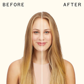 Amika Un.Done Volume & Matte Texture Spray 200g in use on hair