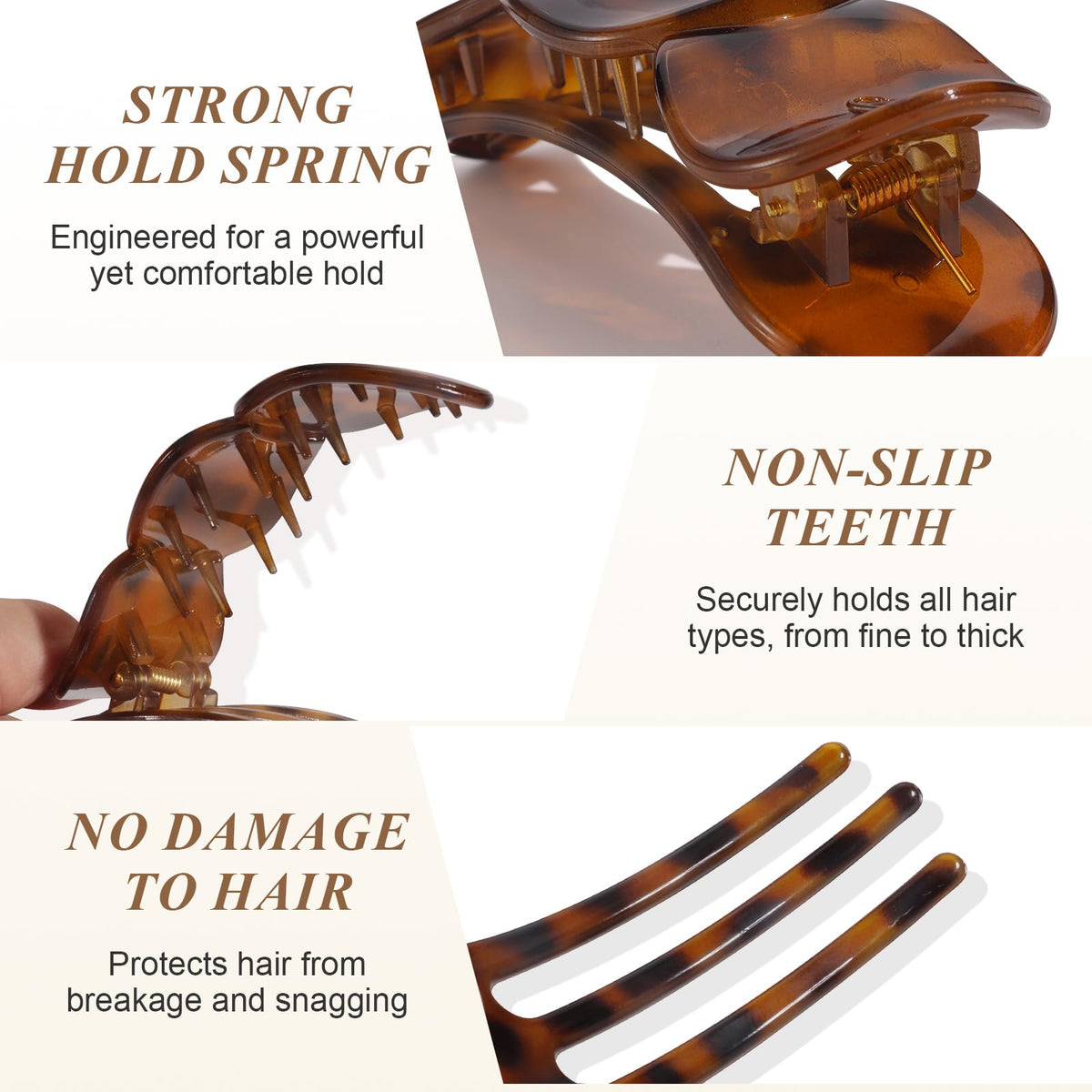 Amlaidu flat hair clips being used during yoga