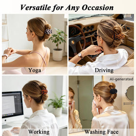 Amlaidu flat hair clips set on a neutral background