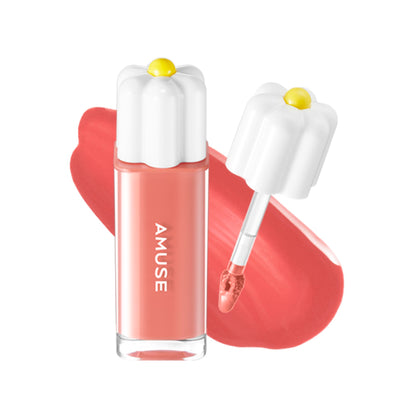 Amuse Daisy Flower Dew Tint 06 FIG DEW front view with glossy finish