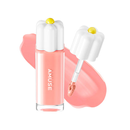 Amuse Daisy Flower Dew Tint Peach Bunny front view