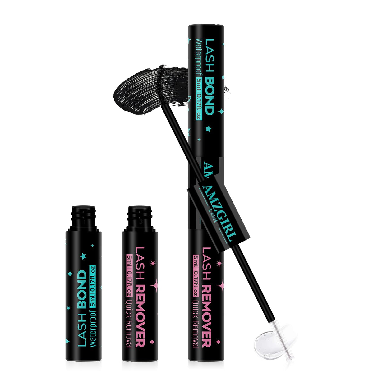 AMZGIRL LASH 2-in-1 Lash Bond and Remover front view