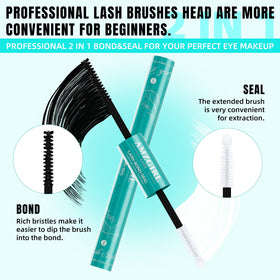 AMZGIRL LASH Black Bond and Seal Lash Glue back view