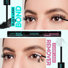 AMZGIRL LASH Lash Bond applied on lashes