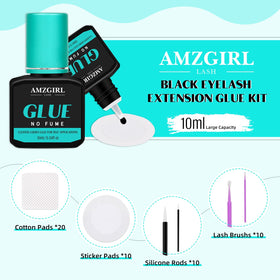 AMZGIRL LASH Lash Cluster Glue packaging with included tools